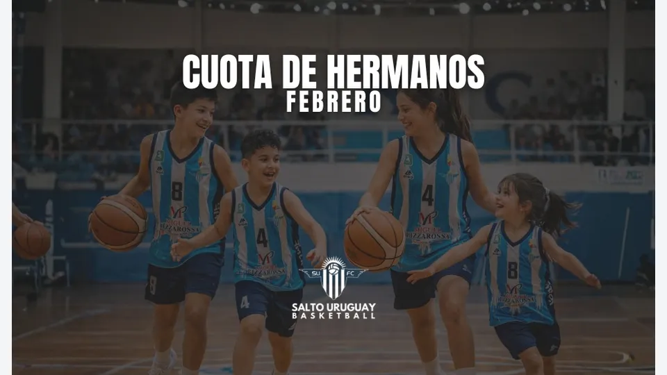S.U.F.C. Cuota Socio Basquetbol Febrero 2026 - Hermanos