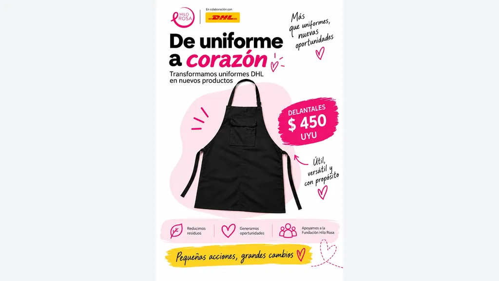 De Uniforme a Corazón - Delantal