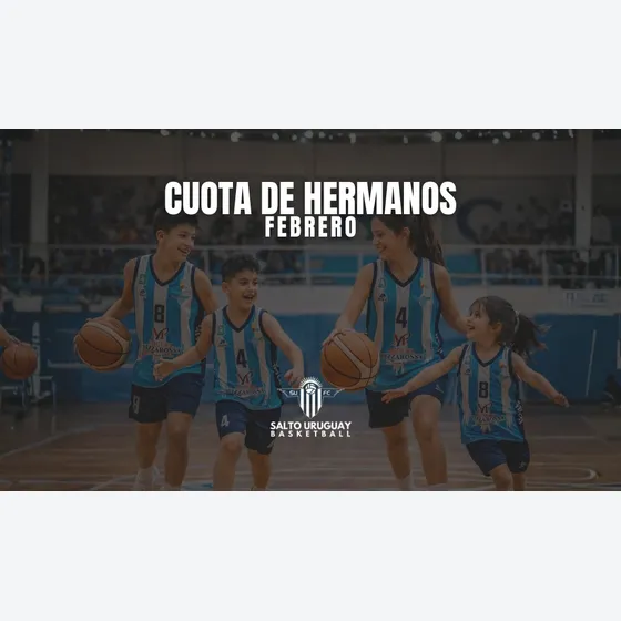 S.U.F.C. Cuota Socio Basquetbol Febrero 2026 - Hermanos
