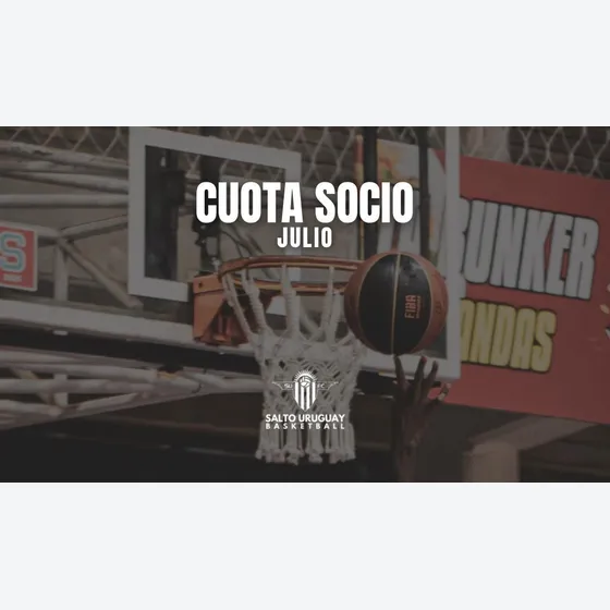 Cuota Socio Basquetbol Julio 2026