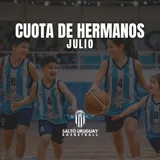 Imagen de ticket: Cuota Socio Julio - Hermanos Imagen de ticket: Cuota Socio Julio - Hermanos