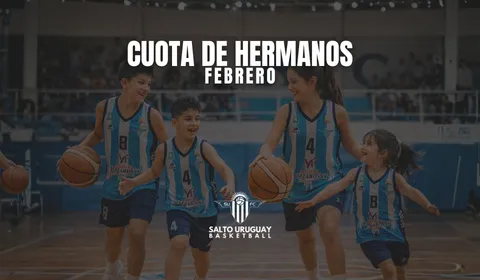 S.U.F.C. Cuota Socio Basquetbol Febrero 2026 - Hermanos