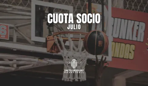 Cuota Socio Basquetbol Julio 2026 Cuota Socio Basquetbol Julio 2026