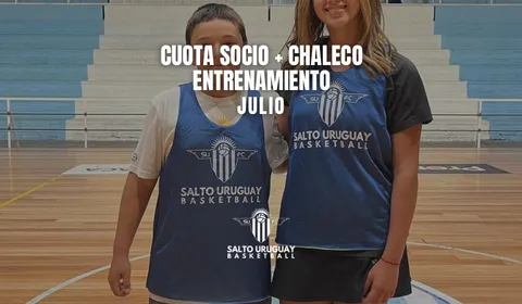 Cuota Socio Julio + Chaleco Cuota Socio Julio + Chaleco